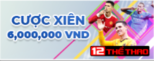 Hoàn trả cược xiên 6.000.000 VND